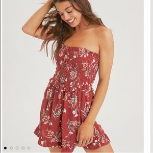 Smoked Tube Top Romper